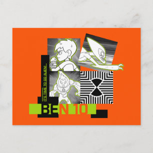 Invitation Carte Postale Ben 10 - Il est temps de devenir Alien