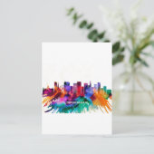 Invitation Carte Postale Birmingham Skyline (Debout devant)