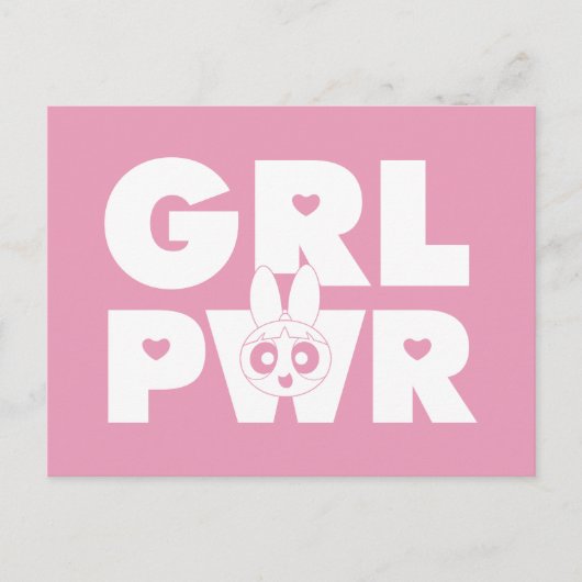 Invitation Carte Postale Blossom : Le pouvoir des filles (Devant)