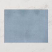 Invitation Carte Postale Blue Floral Lemon Main Squeeze Livres pour bébé (Dos)