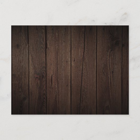 Invitation Carte Postale Boho Bois Pampa Grass Couples Douche (Dos)