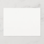 Invitation Carte Postale Bois de grange Pomme de prune rustique laisse mari (Dos)