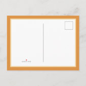 Invitation Carte Postale Bois rustique et tournesols 3 Photos Thanksgiving (Dos)