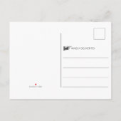 Invitation Carte Postale Bois Rustique Rose Or Antlers Photo Enregistrer La (Dos)