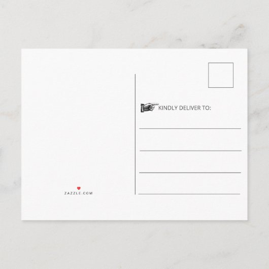 Invitation Carte Postale Bois Rustique Rose Or Antlers Photo Enregistrer La (Dos)