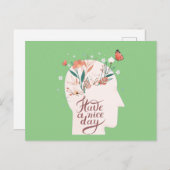 Invitation Carte Postale Bonne Journée (Devant / Derrière)