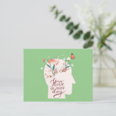 Invitation Carte Postale Bonne Journée (Debout devant)