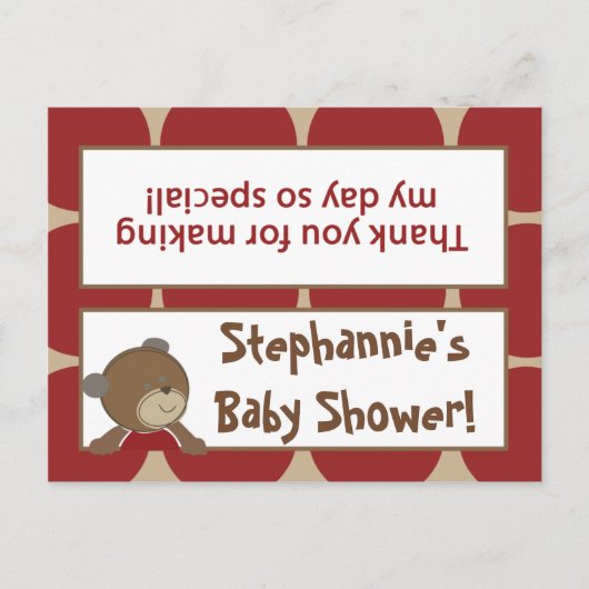 Invitation Carte Postale Boutons de Cocalos pour le sac de Goody (Devant)