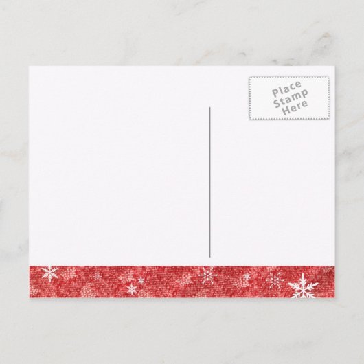 Invitation Carte Postale Bow cravate Snowman Enfants d'hiver fête d'anniver (Dos)