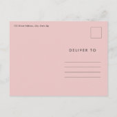 Invitation Carte Postale Bowling fête d'anniversaire (Dos)