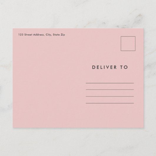 Invitation Carte Postale Bowling fête d'anniversaire (Dos)