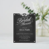 Invitation Carte Postale Bridal Shower (Debout devant)