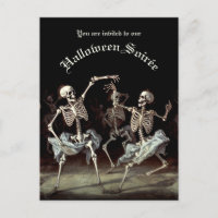 Budget Black Death Dancing Skeletons Halloween