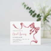 Invitation Carte Postale Business Grand Ouverture Moderne Coupe Du Ruban (Debout devant)