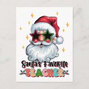 Invitation Carte Postale Cadeau pour Enseignant Enseignant Favori du Père