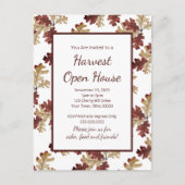 Invitation Carte Postale Campagne d'action de grâce Chasse d'automne Folio (Devant)