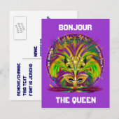 Invitation Carte Postale Carnival Party Combo Pack Choisir à partir de 3 de (Devant / Derrière)