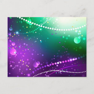 Invitation Carte Postale Carthagène Solive Purple
