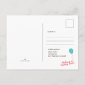 Invitation Carte Postale Carton d'invitation à la fête d'anniversaire Llama (Dos)