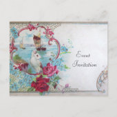 Invitation Carte Postale Carton d'invitation ROMANTICA (Devant)