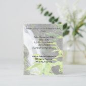 Invitation Carte Postale Cascade de Hell's Gate Canyon (Debout devant)