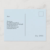 Invitation Carte Postale casino (Dos)