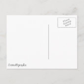 Invitation Carte Postale Cavalier King Charles Spaniel (Dos)