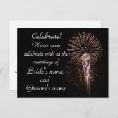 Invitation Carte Postale Célébration! (Devant / Derrière)