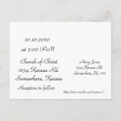 Invitation Carte Postale Célébration! (Dos)