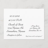 Invitation Carte Postale Célébration! (Dos)