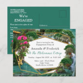 Invitation Carte Postale Célébration au lac Magical Imaginaire (Devant / Derrière)