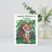 Invitation Carte Postale Centre du Tiger (Debout devant)