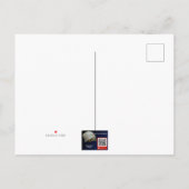 Invitation Carte Postale Cercis et abeille à miel au printemps (Dos)