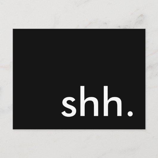 Invitation Carte Postale c'est une fête surprise ! (Devant)