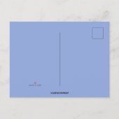 Invitation Carte Postale Chaînes modifiables des lumières de fête Anniversa (Dos)