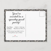 Invitation Carte Postale Charnel (Dos)