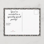 Invitation Carte Postale Charniers (Dos)