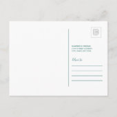 Invitation Carte Postale Chicago, Illinois | Nous avons déménagé (Dos)