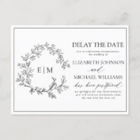 Cimier Blanc Noir Feutre Monogramme Retard Date