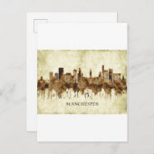 Invitation Carte Postale Cityscape (Devant / Derrière)