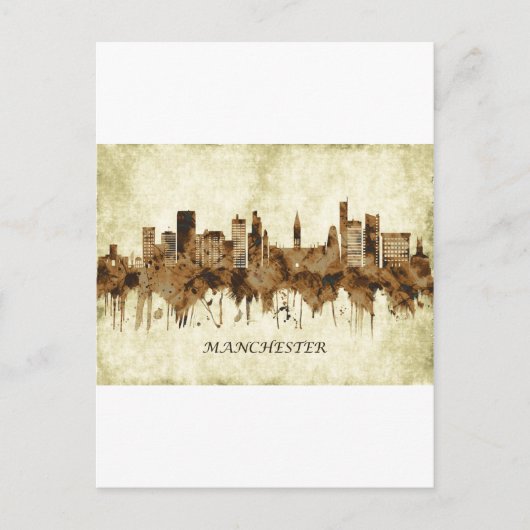 Invitation Carte Postale Cityscape (Devant)