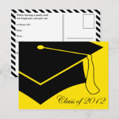 Invitation Carte Postale class of 2012 (Devant / Derrière)