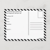 Invitation Carte Postale class of 2012 (Dos)