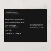 Invitation Carte Postale Classe de la graduation photo Changement à l'année (Dos)