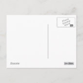 Invitation Carte Postale Classic Stork (Dos)