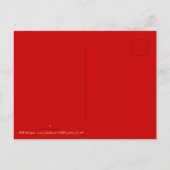 Invitation Carte Postale Cochon mignon Nouvel An chinois anniversaire du zo (Dos)