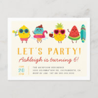 Coloré Kawaii Summer Kids' Birthday Party