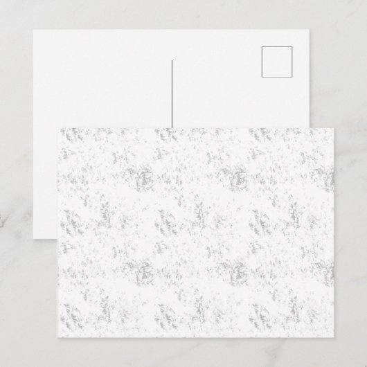 Invitation Carte Postale Conception de célébration de mariage romantique de (Devant / Derrière)