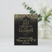 Invitation Carte Postale Conception de la réunion scolaire (Debout devant)