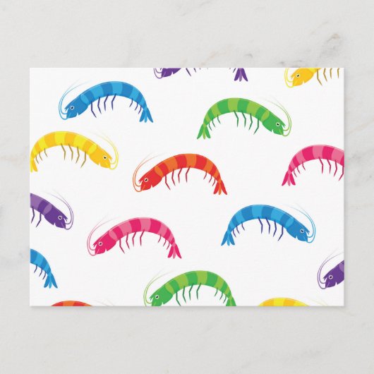 Invitation Carte Postale Courbes de parti (Devant)